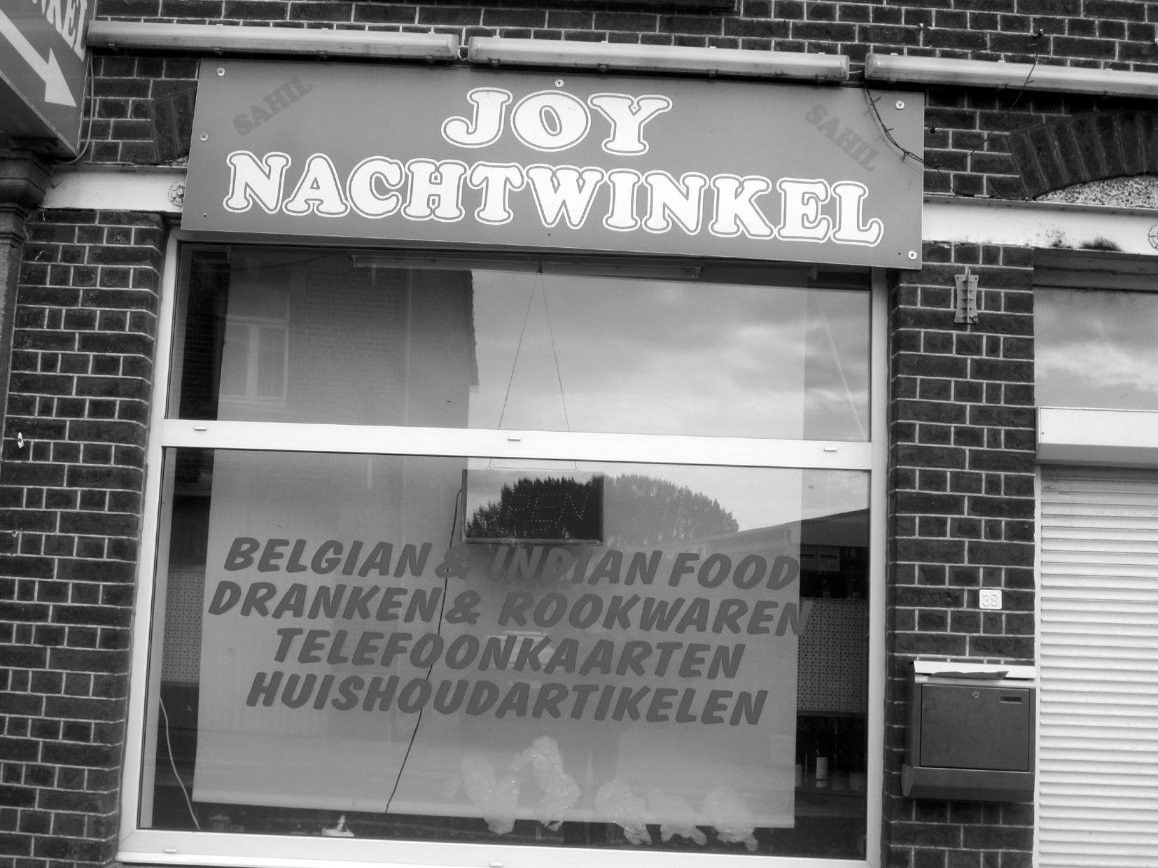 Nachtwinkel shop run by a Sikh. Belgium